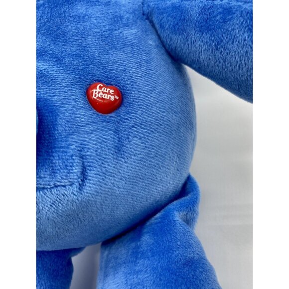 Care Bears Valentine 15” Grumpy Bear Love Stinks Heart Plush Retired Rare - Picture 6 of 7